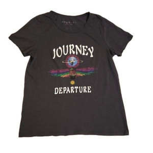 Journey Women's Black Short Sleeve Tee